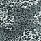 Cold Gray-Black Cheetah Printed Polyester Chiffon Woven Fabric By the Yard